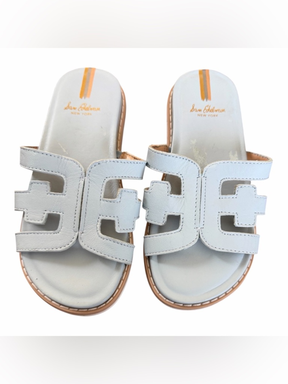 Sam Edelman Light Blue‎ Girls Slide Sandals